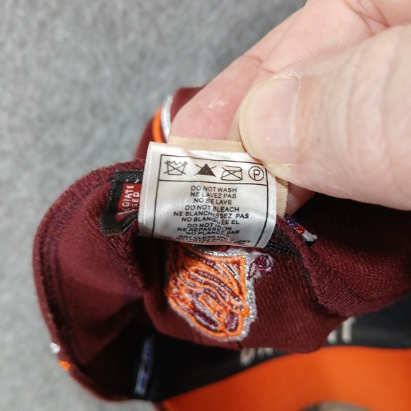Top Of The‎ World Virginia Tech Hokies Embroidered Collegiate Red Baseball Cap - Picture 7 of 8